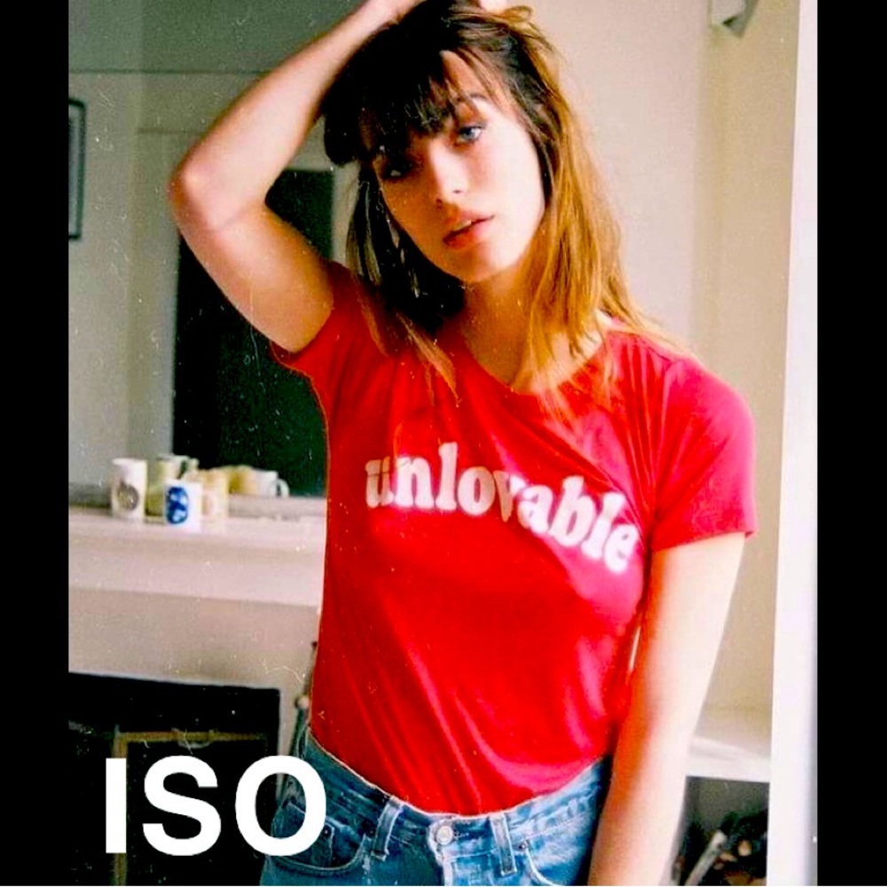 ISO Lover's and Drifter's Club Unlovable Tee